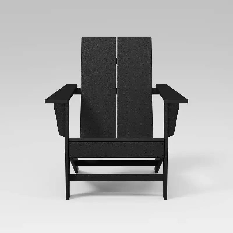 POLYWOOD Moore Sedia da esterni Adirondack Nera