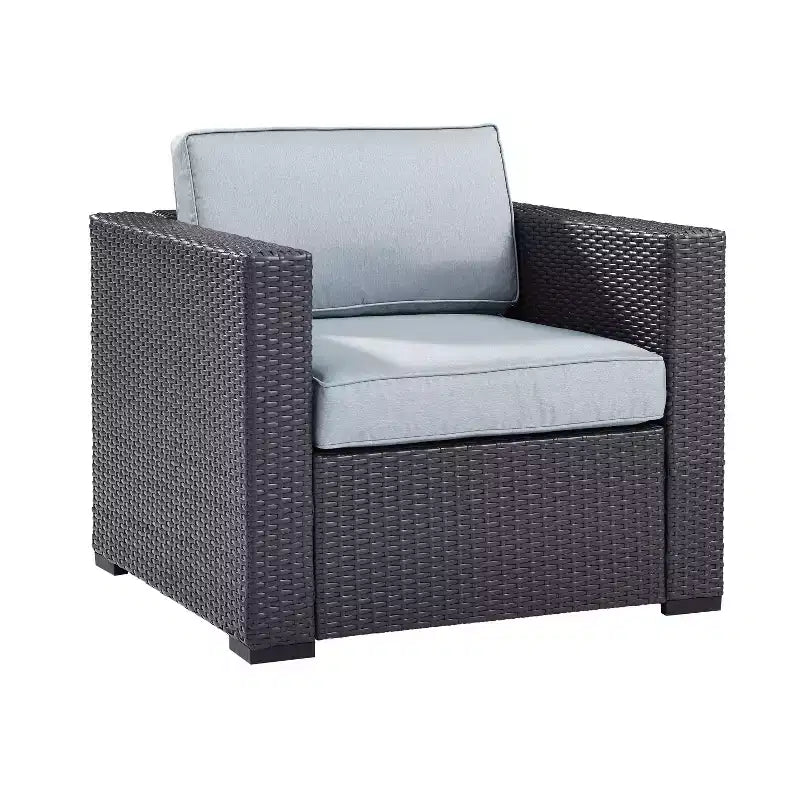 Poltrona da esterno in vimini Biscayne - Mist - Crosley