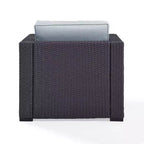 Poltrona da esterno in vimini Biscayne - Mist - Crosley