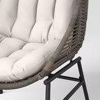 Sedia a uovo da esterno Latigo Patio grigio - Threshold™