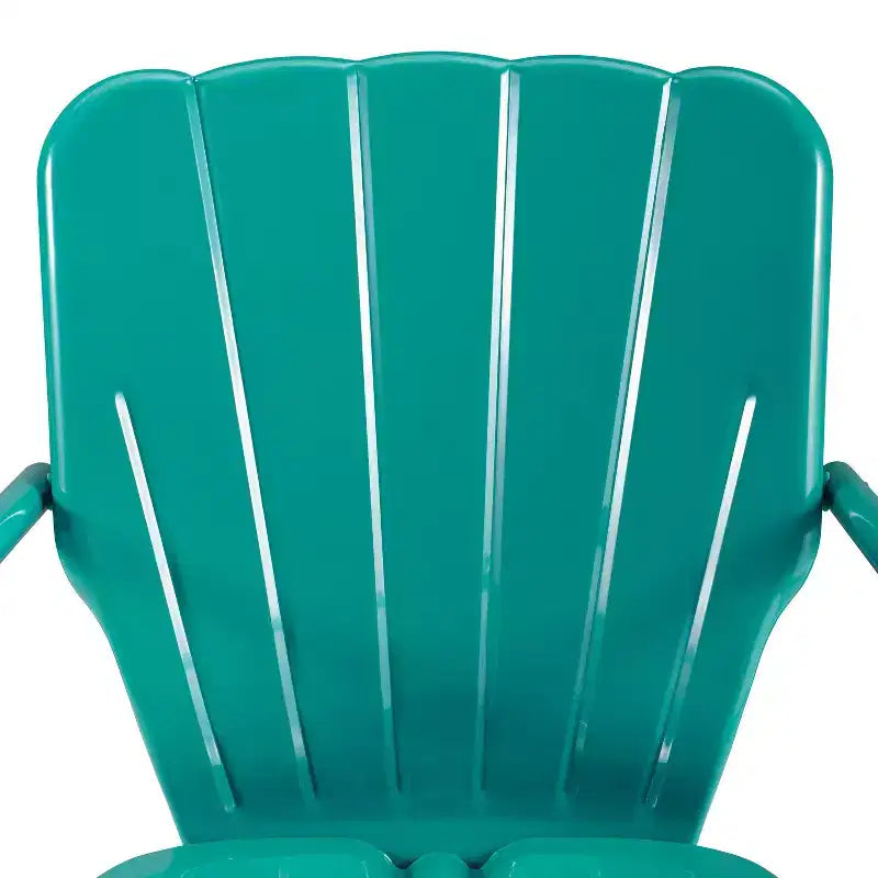 Sedie da Esterno Ridgeland 2 pz - Turchese Lucido - Crosley