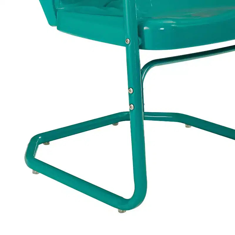 Sedie da Esterno Ridgeland 2 pz - Turchese Lucido - Crosley