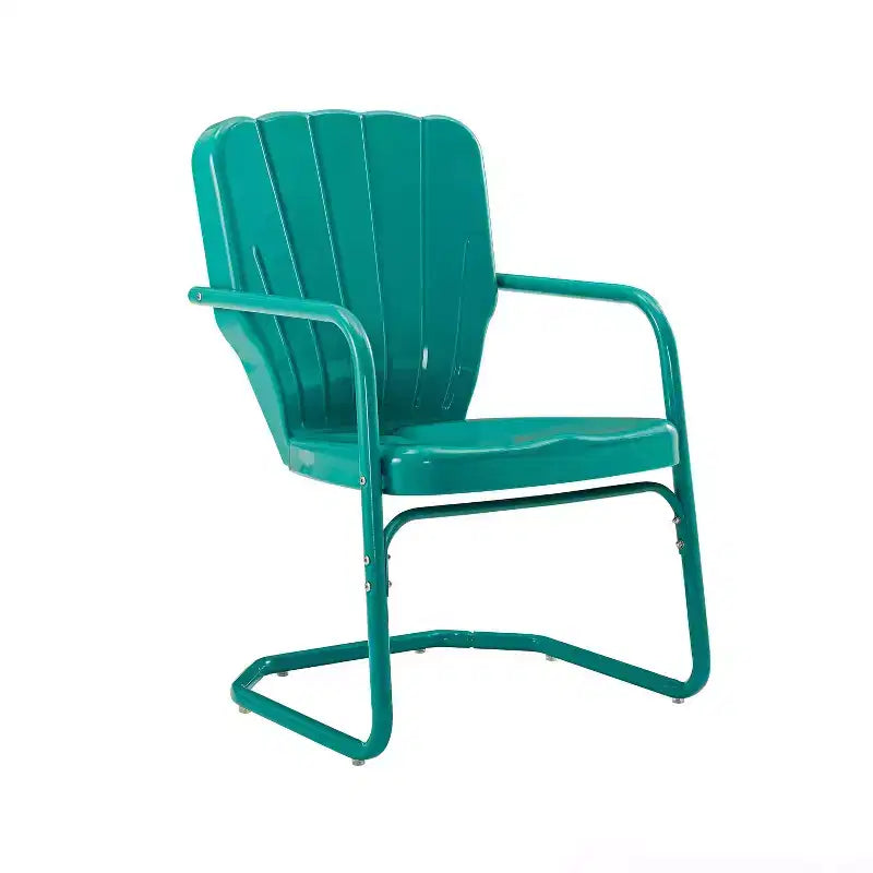 Sedie da Esterno Ridgeland 2 pz - Turchese Lucido - Crosley