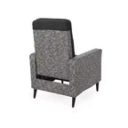 Murdock Outdoor Wicker Recliner: Water-Resistant, UV-Resistant, Push-Back, Polyester Cushion - Christopher Knight Home