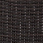 Palm Harbor Outdoor Wicker Corner Chair - Sand - Crosley: Rattan Patio Furniture, UV-Resistant
