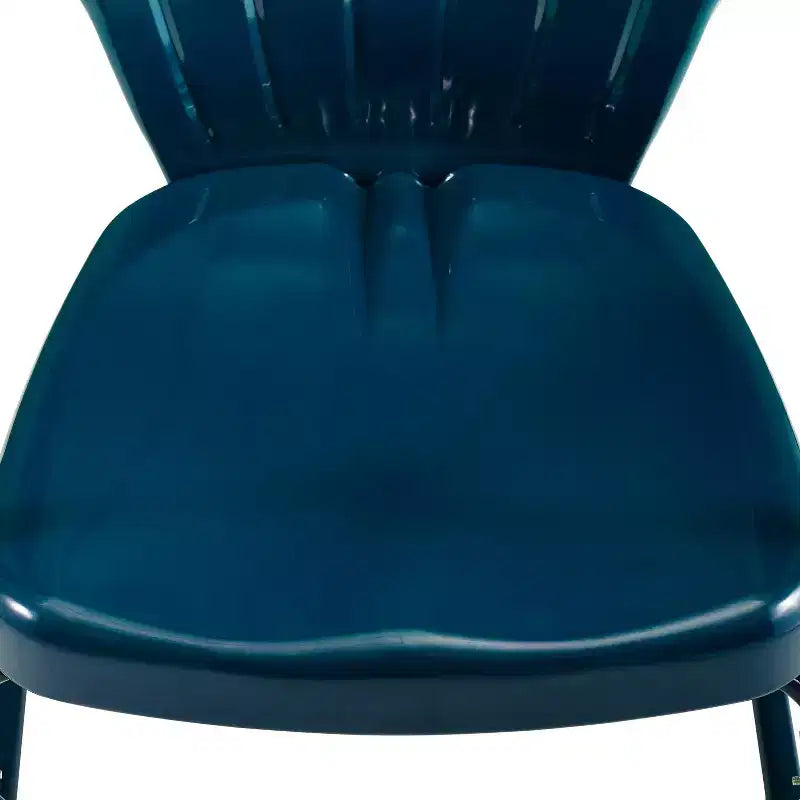 Sedie da esterno Ridgeland, confezione da 2, blu navy, Crosley
