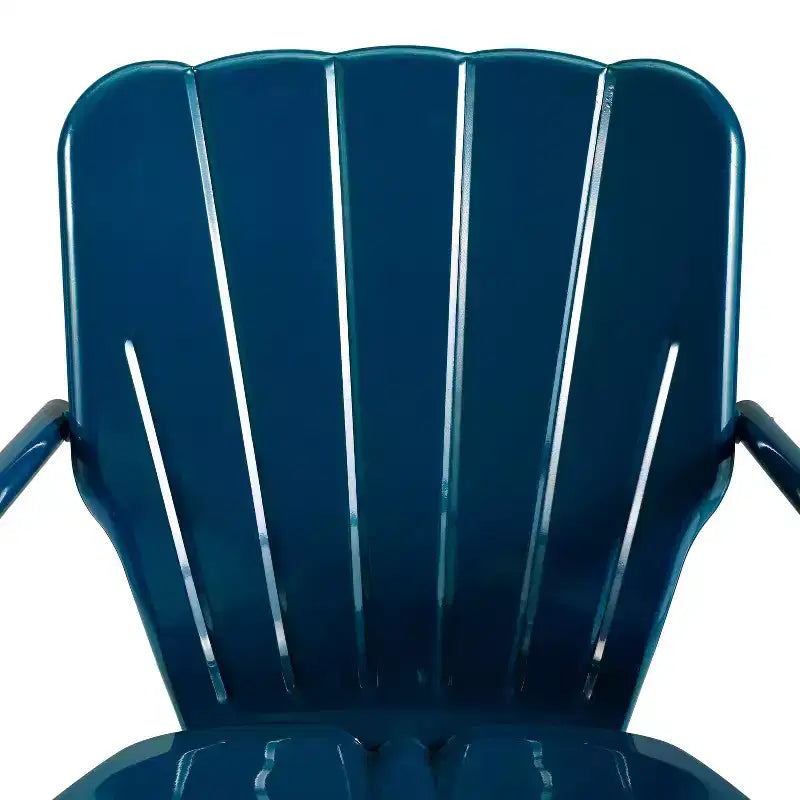 Sedie da esterno Ridgeland, confezione da 2, blu navy, Crosley
