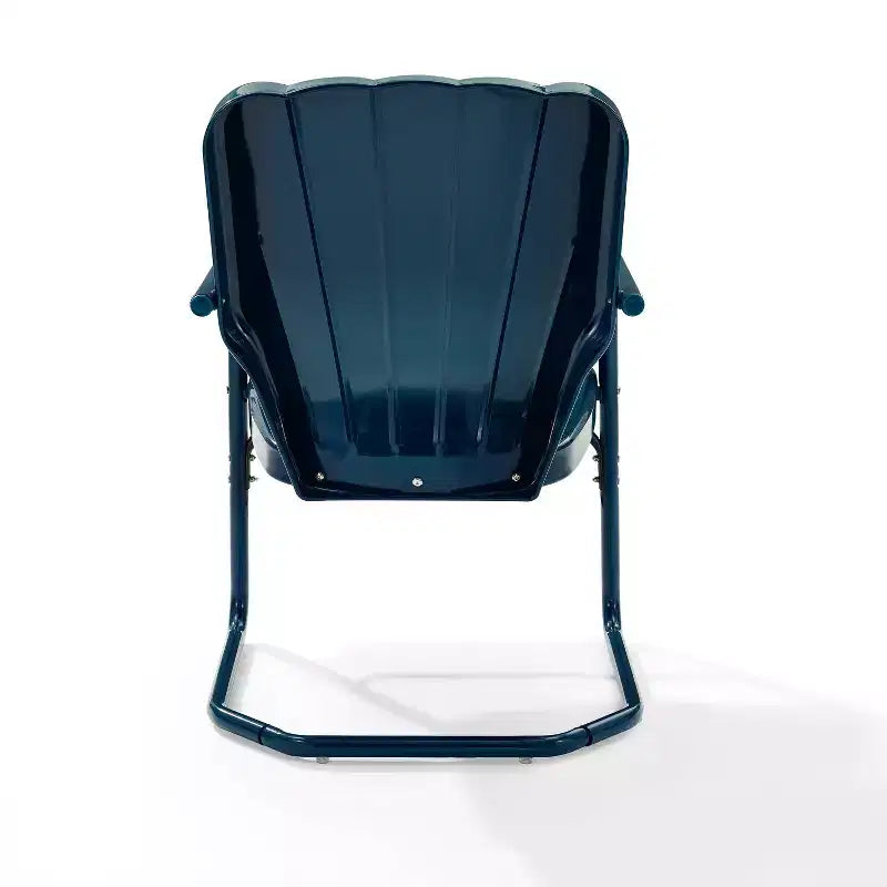 Sedie da esterno Ridgeland, confezione da 2, blu navy, Crosley