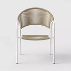 Mackworth Outdoor Stacking Patio Club Chair White - Threshold™
