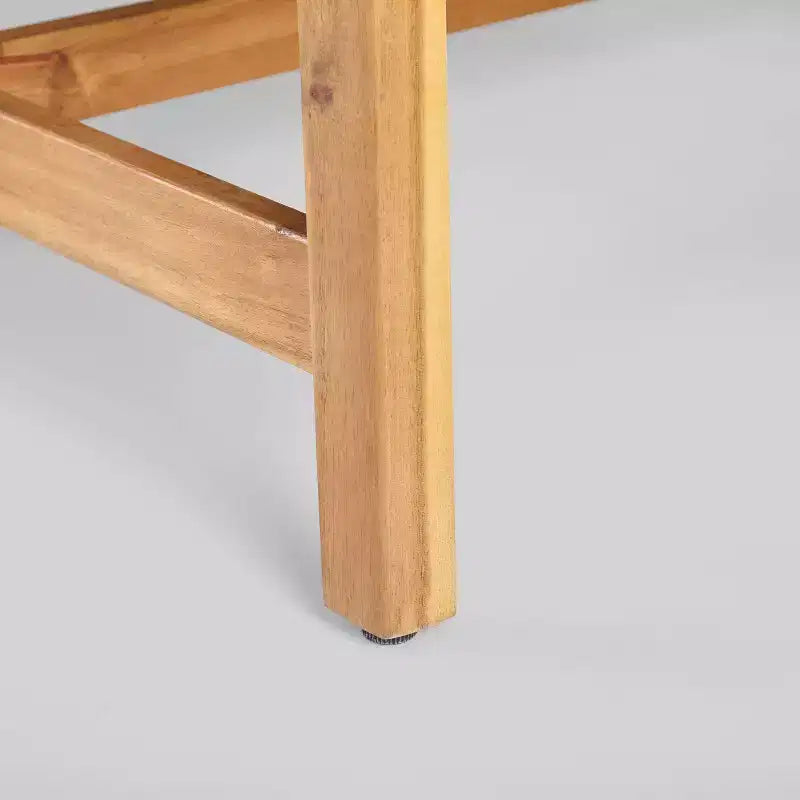 Poltrone Club Wicker Mid-Century Hampton 4pz: Legno di acacia e Struttura in ferro - Christopher Knight Home