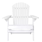 Malibu 2 sedie Adirondack in acacia - Bianco/Verde acqua - Christopher Knight Home