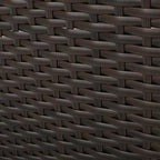Darius Wicker Swivel Club Chair: Christopher Knight Home, Cushioned, Weather-Resistant Patio Furniture