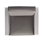 Cape Coral 2pk Aluminum Patio Club Chair - Gray - Christopher Knight Home: Weather-Resistant, Modern Design