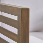 Oana 2pk Acacia Wood Club Chairs - Gray/White - Christopher Knight Home