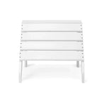 Set di 5 sedie Adirondack in HDPE con Pouf e Tavolino: Resistente alle intemperie - EDYO LIVING