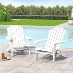 2pk Bellwood Outdoor Acacia Wood Folding Adirondack Chairs with Cup Holders - Christopher Knight Home