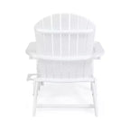 2pk Bellwood Outdoor Acacia Wood Folding Adirondack Chairs with Cup Holders - Christopher Knight Home