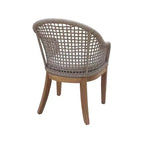 International Concepts, sedie da patio da esterno in teak, 2 pezzi, con cuscini: ad asciugatura rapida, imbottiti in schiuma, lavabili a macchia