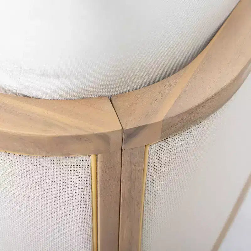 Christopher Knight Home Linksy Poltrona Club Moderna da Esterno in Acacia con Cuscino Idrorepellente