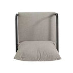 Christopher Knight Home 2pz Jansen Poltrona da Esterno in Alluminio Beige Nero
