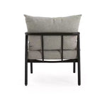 Christopher Knight Home 2pz Jansen Poltrona da Esterno in Alluminio Beige Nero