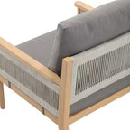 Nathan James Kayden Outdoor Accent Chair Dark Gray