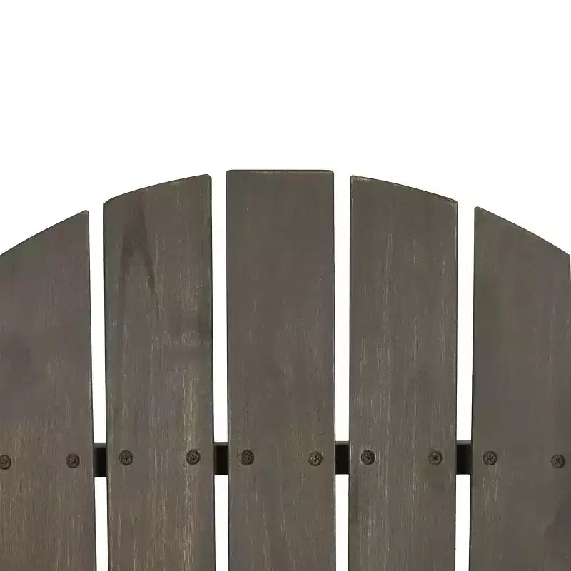 Bellwood Sedie Adirondack Pieghevoli da Esterno in Legno di Acacia Grigio - Christopher Knight Home: Sedia da Patio Resistente alle Intemperie con Portabicchieri