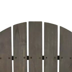Bellwood Sedie Adirondack Pieghevoli da Esterno in Legno di Acacia Grigio - Christopher Knight Home: Sedia da Patio Resistente alle Intemperie con Portabicchieri