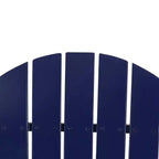 2pk Bellwood Outdoor Acacia Wood Folding Adirondack Chairs Navy: Cup Holders, Weather-Resistant - Christopher Knight Home
