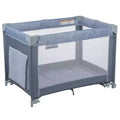 Cosco Rocking Bassinet with Play Yard - Organic Waves: Folds for Easy Transport, Plastic and Aluminum Frame, Mesh Surface