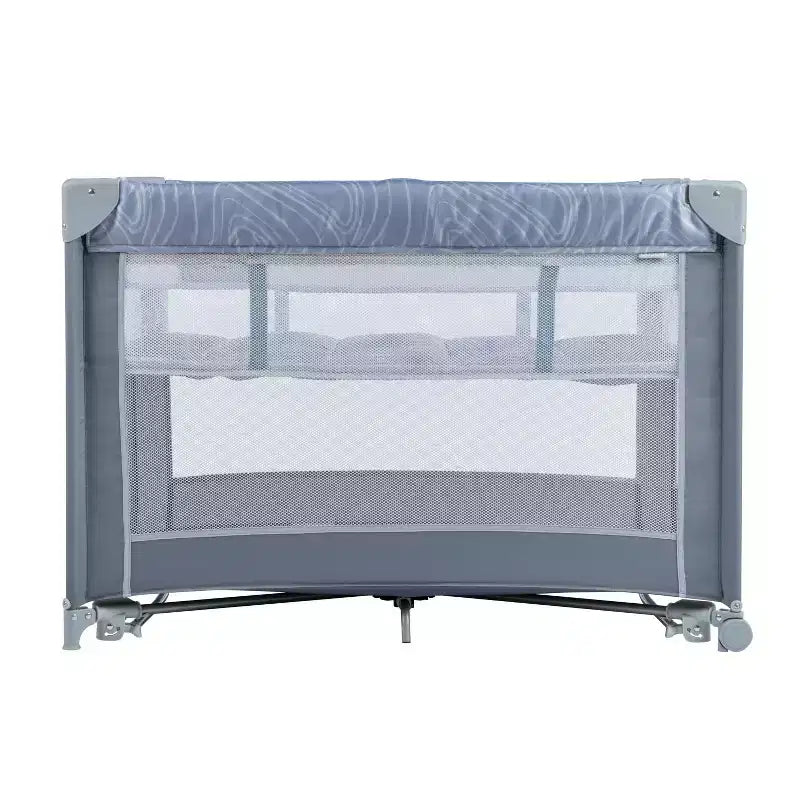 Culla a Dondolo Cosco con Box - Organic Waves: Si ripiega per un facile trasporto, Struttura in plastica e alluminio, Superficie in rete