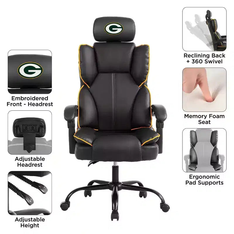 Sedia da Ufficio NFL Green Bay Packers Champ