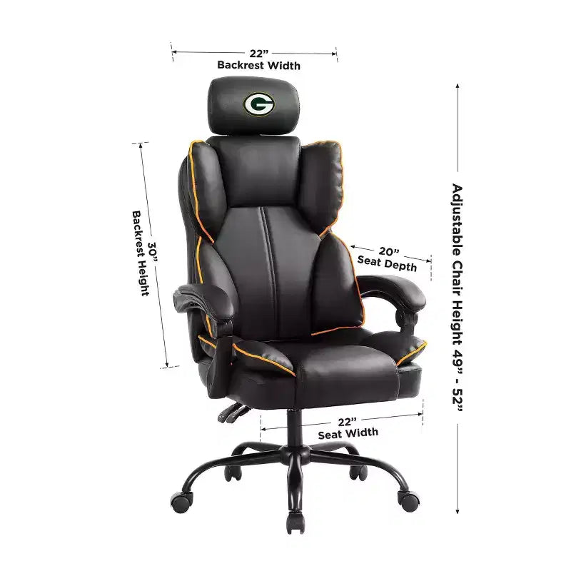 Sedia da Ufficio NFL Green Bay Packers Champ