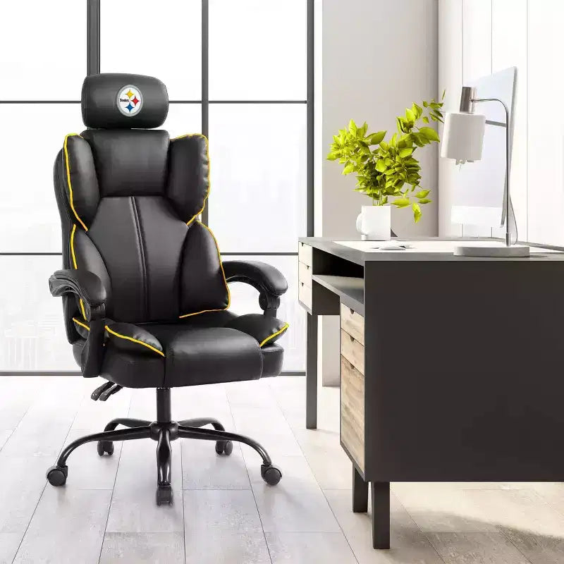Sedia da ufficio NFL Pittsburgh Steelers Champ