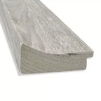 32" x 32" Non-Beveled Dove Gray Wash Wall Mirror - Amanti Art