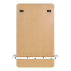 22" x 30" Fosset Frameless Mirror with Shelf White - Kate & Laurel All Things Decor: Chic Bathroom Vanity, Wall Mount