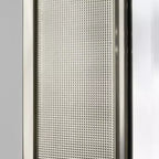 Specchio da parete Pave da 29" x 35" in nichel spazzolato - Head West: Moderno, rettangolare, cornice in polistirene, nessun assemblaggio richiesto