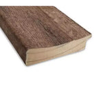Specchio da parete per bagno in legno con gufo non smussato da 42" x 30" marrone - Amanti Art: Rettangolare moderno, Montaggio a parete