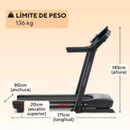 Tapis roulant elettrico ProForm Carbon TL