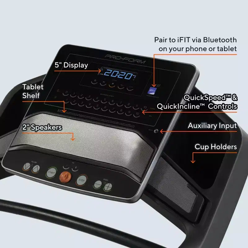Tapis roulant elettrico ProForm Carbon TL
