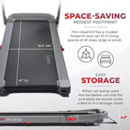 Tapis Roulant Helius Lite Smart con Motore Brushless Sunny Health & Fitness