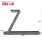 Tapis Roulant Helius Lite Smart con Motore Brushless Sunny Health & Fitness