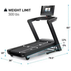 Tapis Roulant Elettrico Commercial 1250 NordicTrack