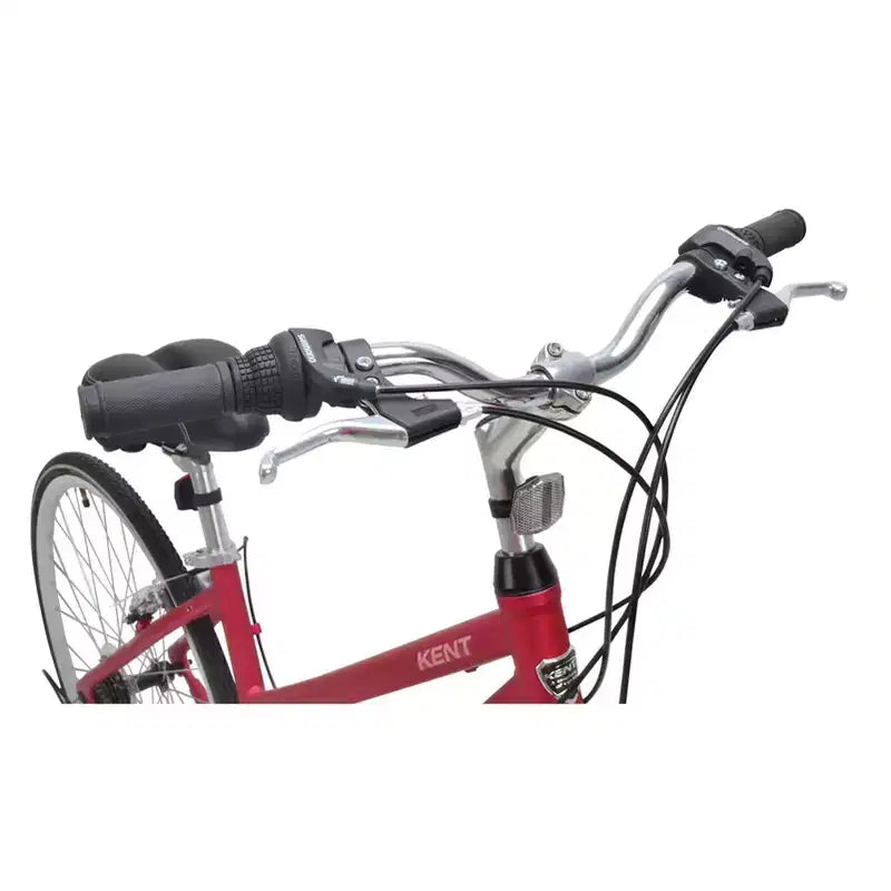Bicicletta ibrida Kent da donna Ridgeway Sport 700c/28" - rossa