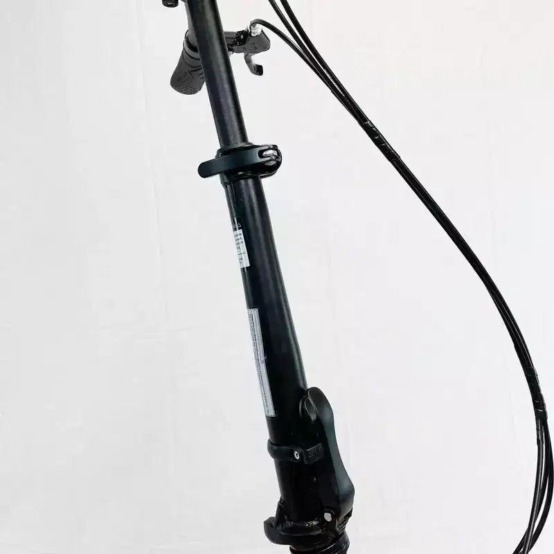 Bicicletta Pieghevole ZiZZO Ferro 7 Velocità Acciaio 20" - Nera