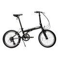 ZiZZO Urbano 8-Speed Aluminum 20" Folding Bike - Gray