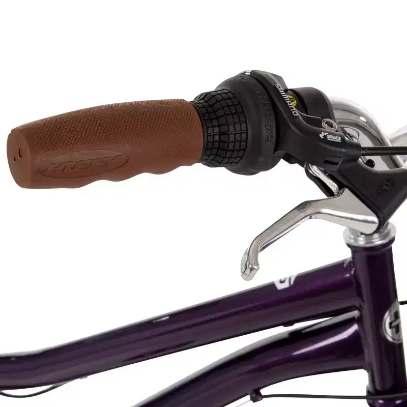 Bicicletta Huffy Sienna 24" G MLT SPD Comfort - Melanzana lucida