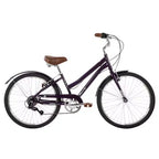 Bicicletta Huffy Sienna 24" G MLT SPD Comfort - Melanzana lucida