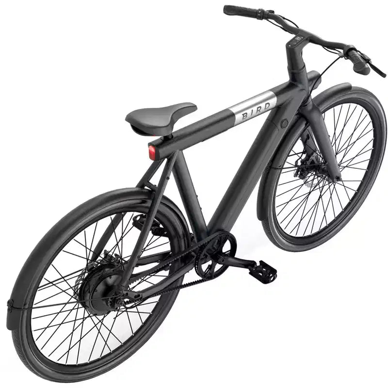 Bird Adult A Frame 28" Step Over Electric Hybrid Bike - Nero: Telaio in alluminio, velocità massima 20 mph