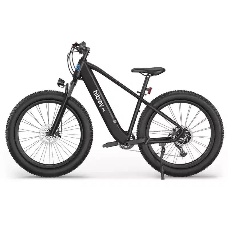 Bici elettrica da montagna Hiboy Adult P6 26" con telaio alto - Nera